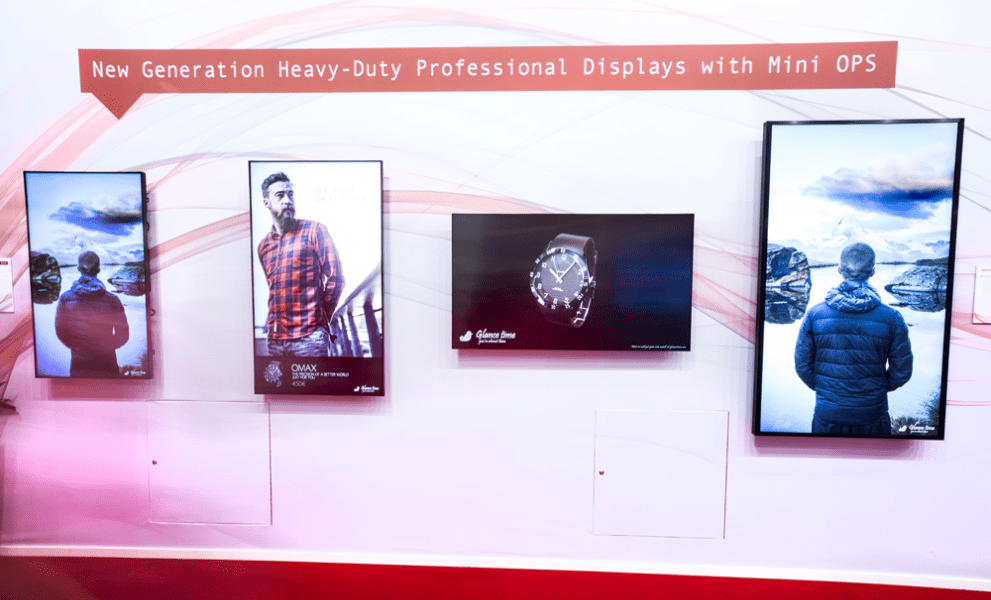 Sharp PN-Y and PN-R Displays